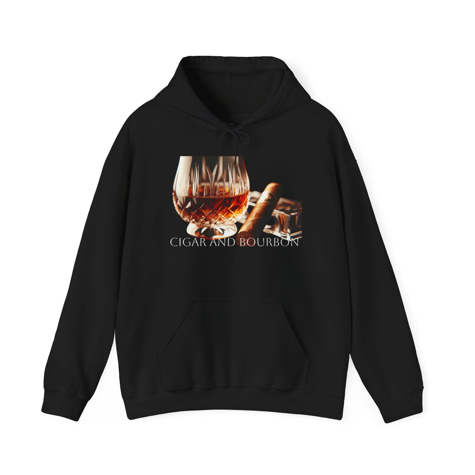 Cigar and Bourbon Hoodie