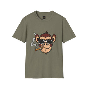 Cigar Chimp T-Shirt - Unisex