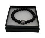 Black masonic bracelet