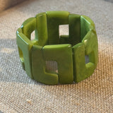 GEOMETRIC TAGUA NUT BRACELETS