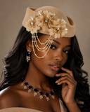 BLOSSOM PEARL FASCINATOR