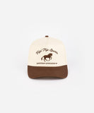 A gigi sports vintage trucker modified for fashion