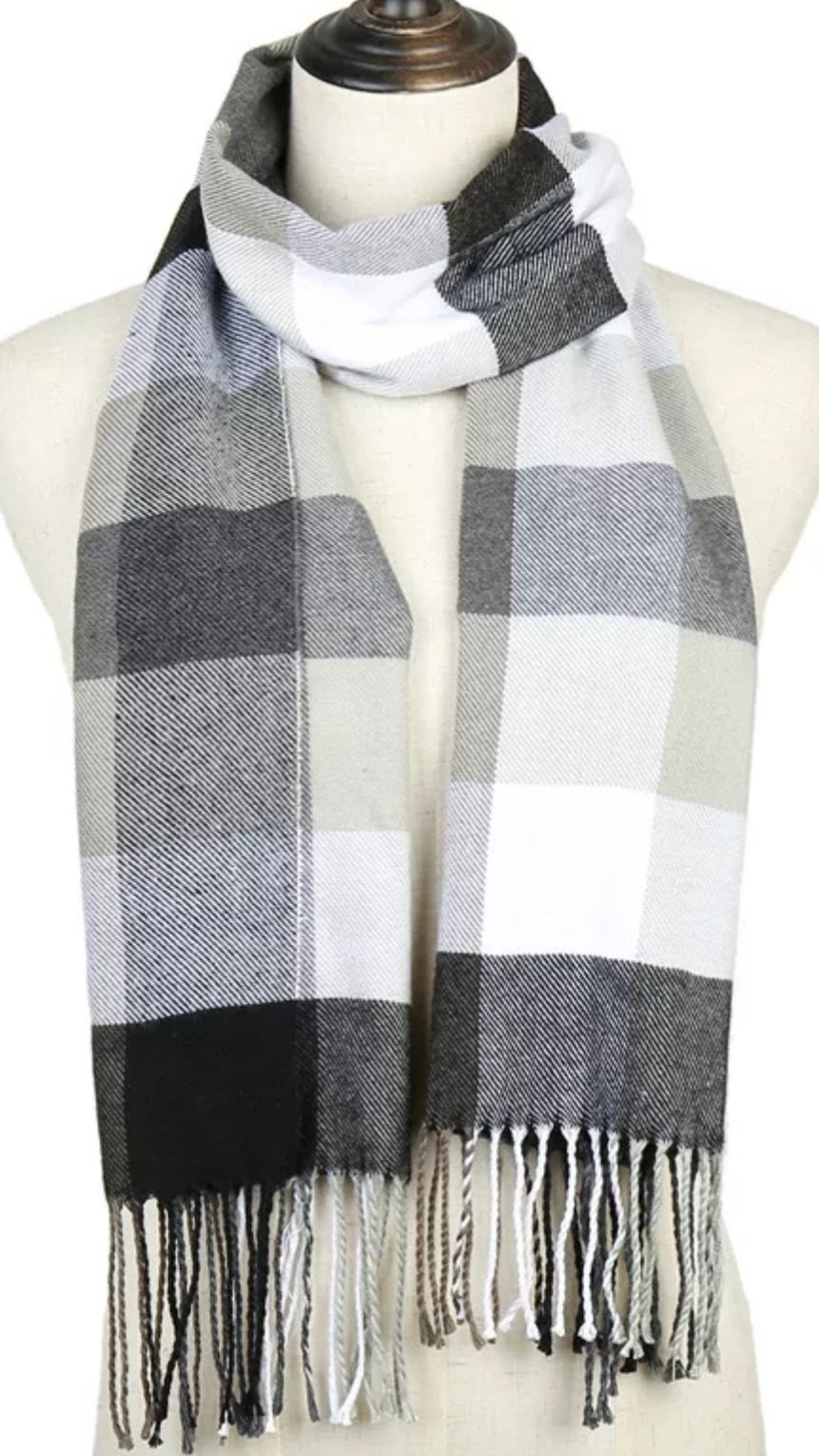 Scarves and Fedoras Cashmere Blend Scarf/Shawl Melon