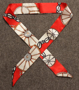 handbag scarf/neck scarf