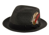 dwayne| men's polybraid fedoras