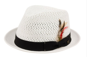 dwayne| men's polybraid fedoras