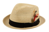 dwayne| men's polybraid fedoras