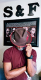 keith| curled brim fedora