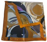 Orange Silk Scarf