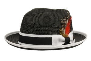 bronx | black & white fedora